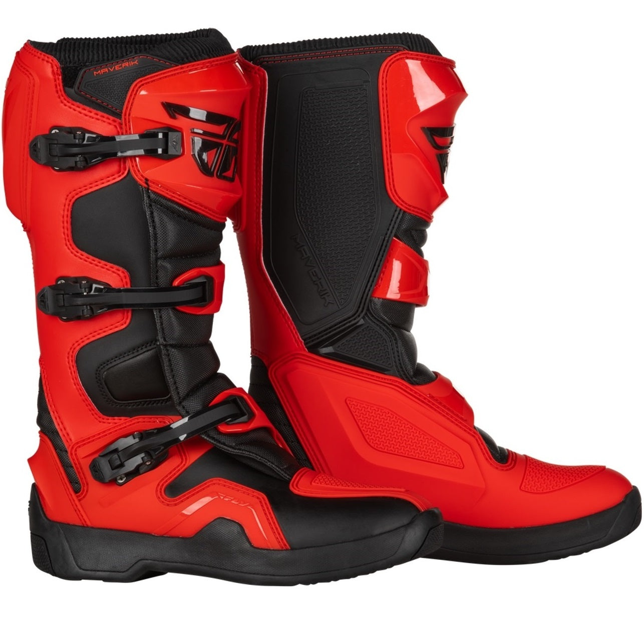 Botas FLY RACING MAVERIK Rojas – Zona Enduro - Main Image