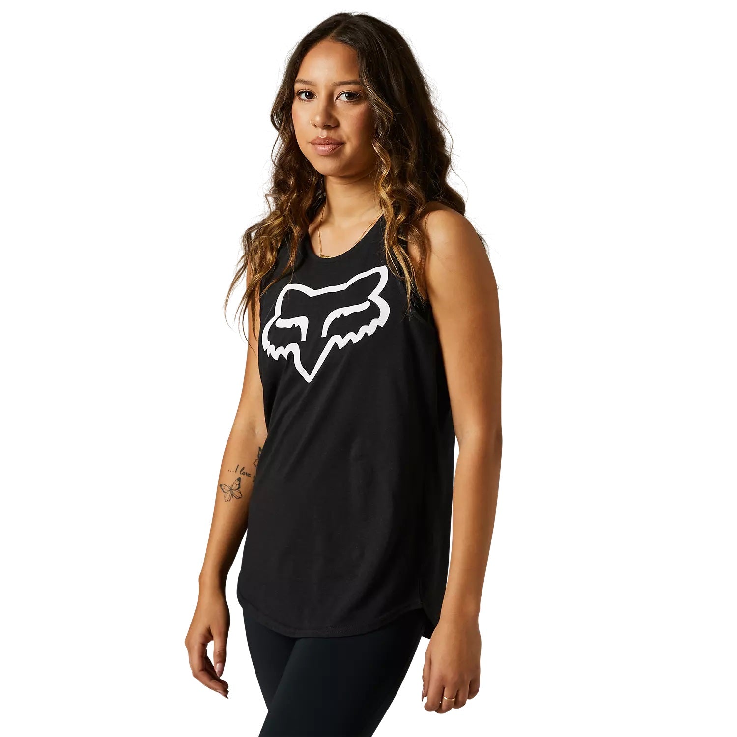 Polera Mujer FOX RACING sin mangas BOUNDARY Negra