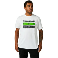 Polera FOX RACING KAWASAKI Edición Limitada Blanca