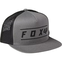 Jockey FOX RACING PINNACLE MESH Snapback Gris