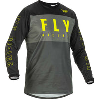 Jersey Niño FLY RACING F-16 Gris Flúor