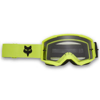 Antiparra FOX RACING MAIN CORE Amarilla Fluor - Mica Transparente