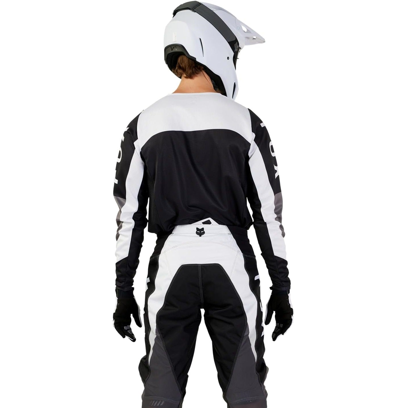 Jersey FOX Racing 180 NITRO Negra Blanca