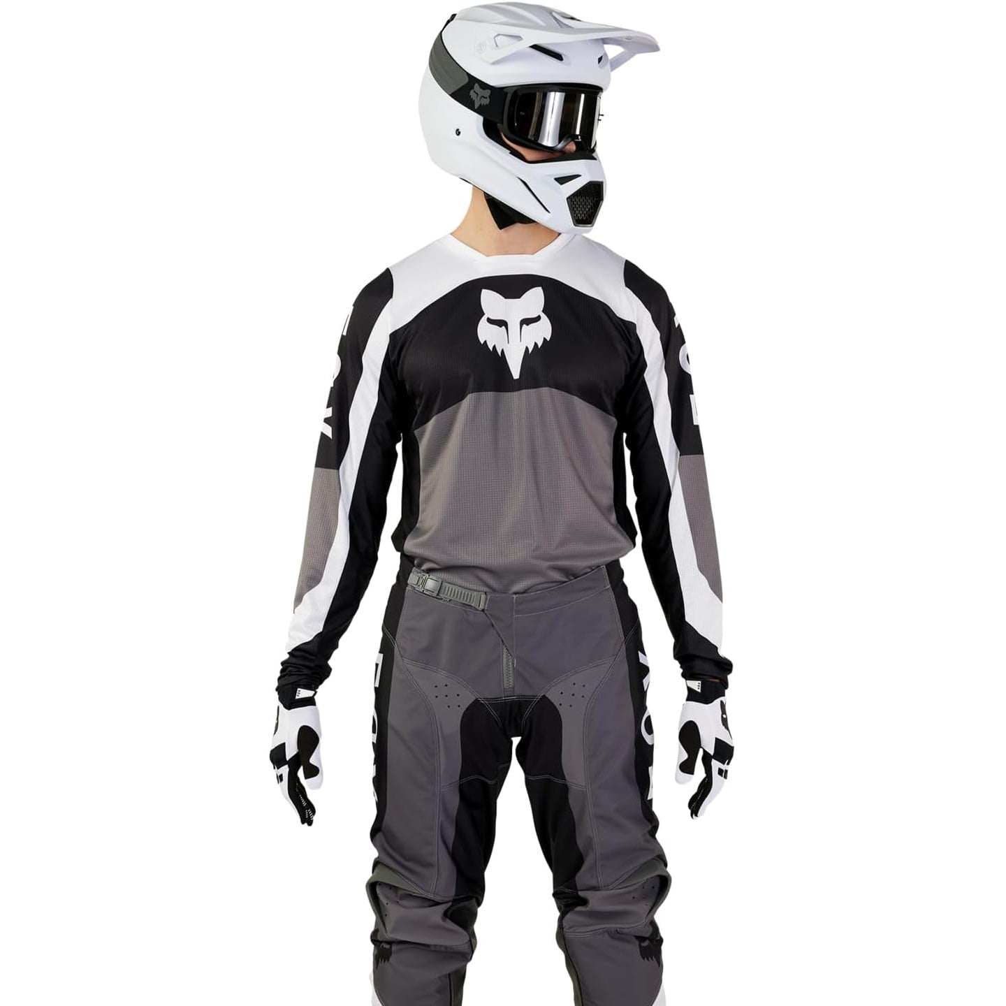 Jersey FOX Racing 180 NITRO Negra Blanca