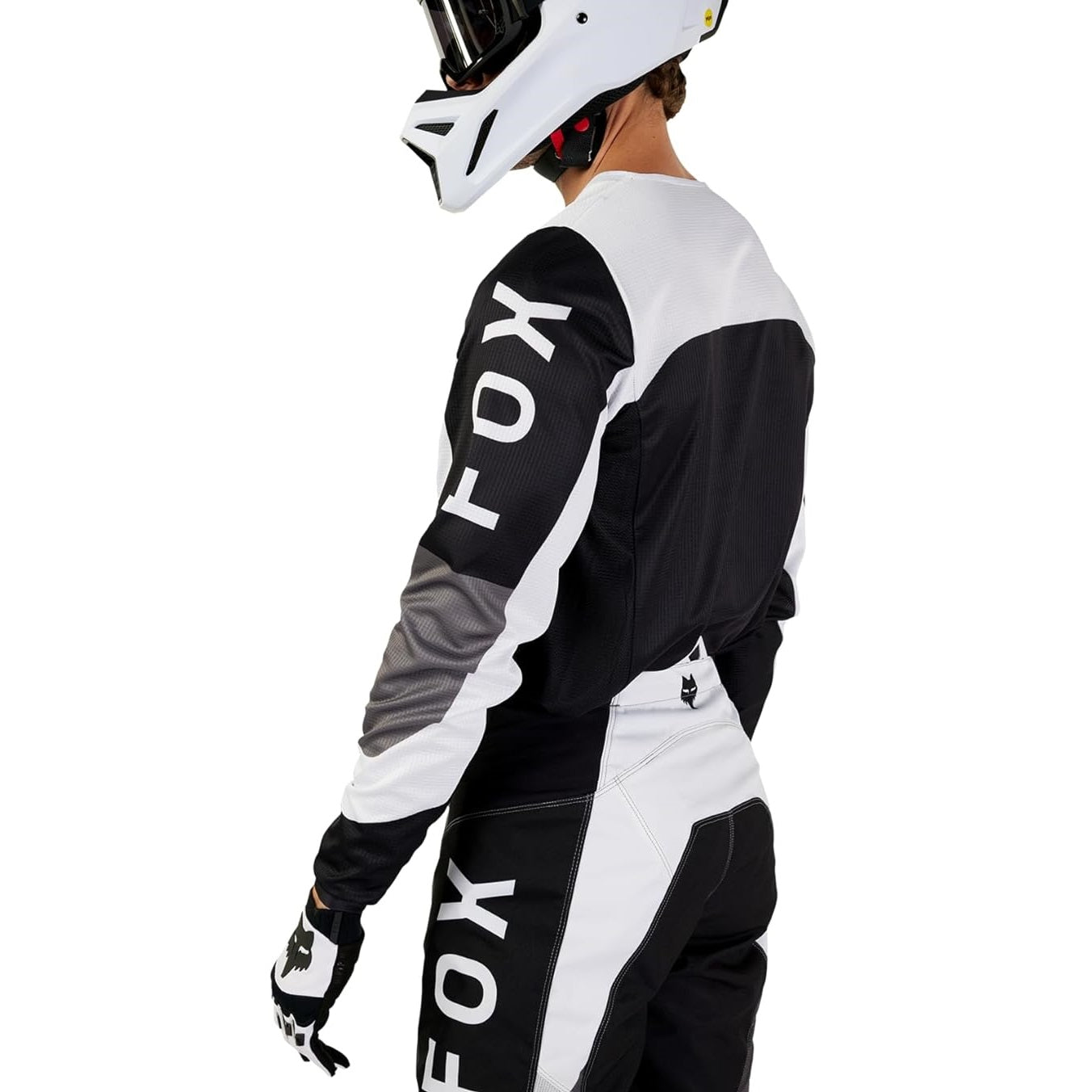 Jersey FOX Racing 180 NITRO Negra Blanca