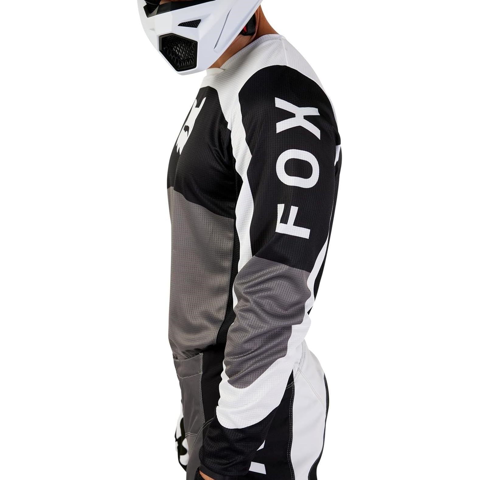 Jersey FOX Racing 180 NITRO Negra Blanca