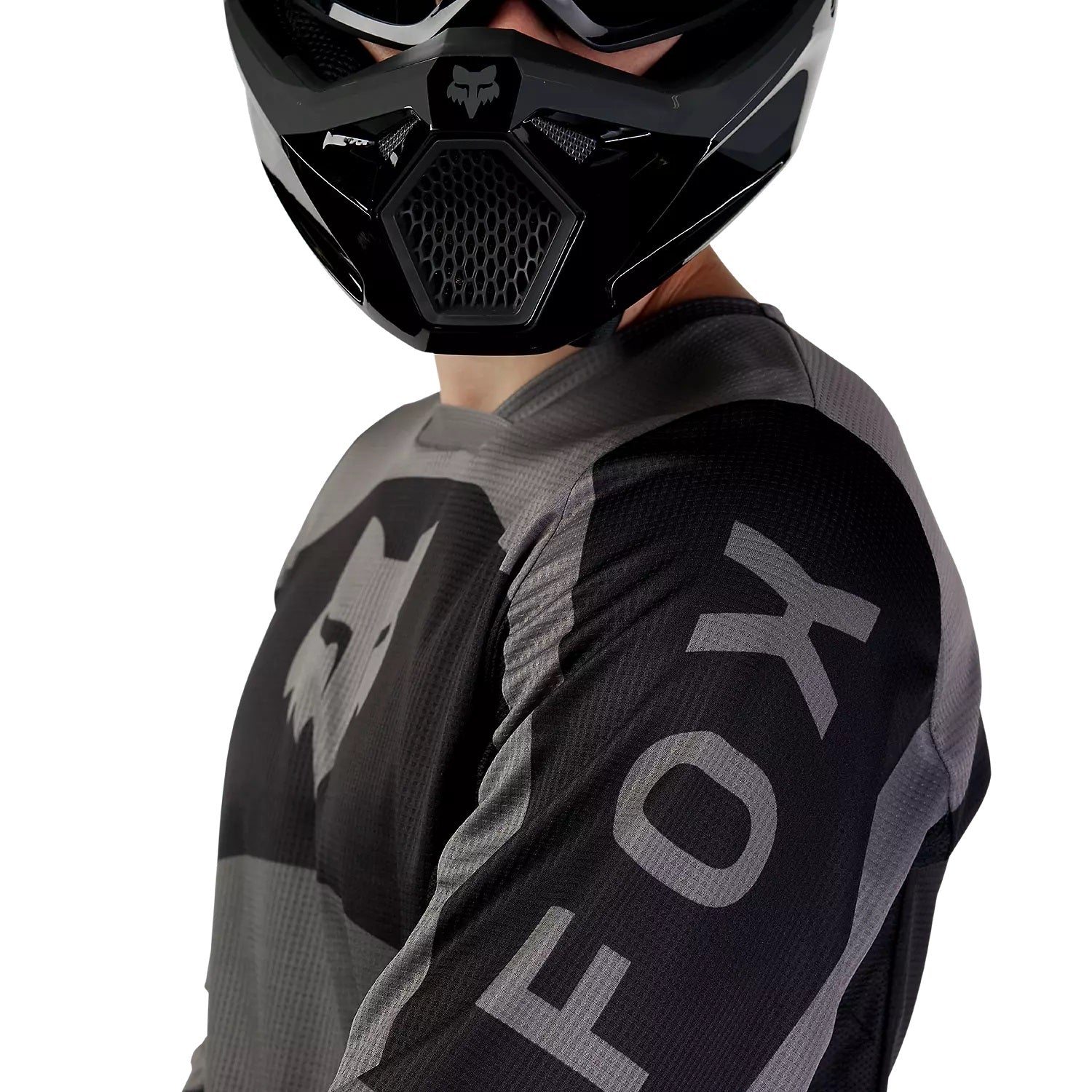 Jersey FOX Racing 180 NITRO Negra Gris