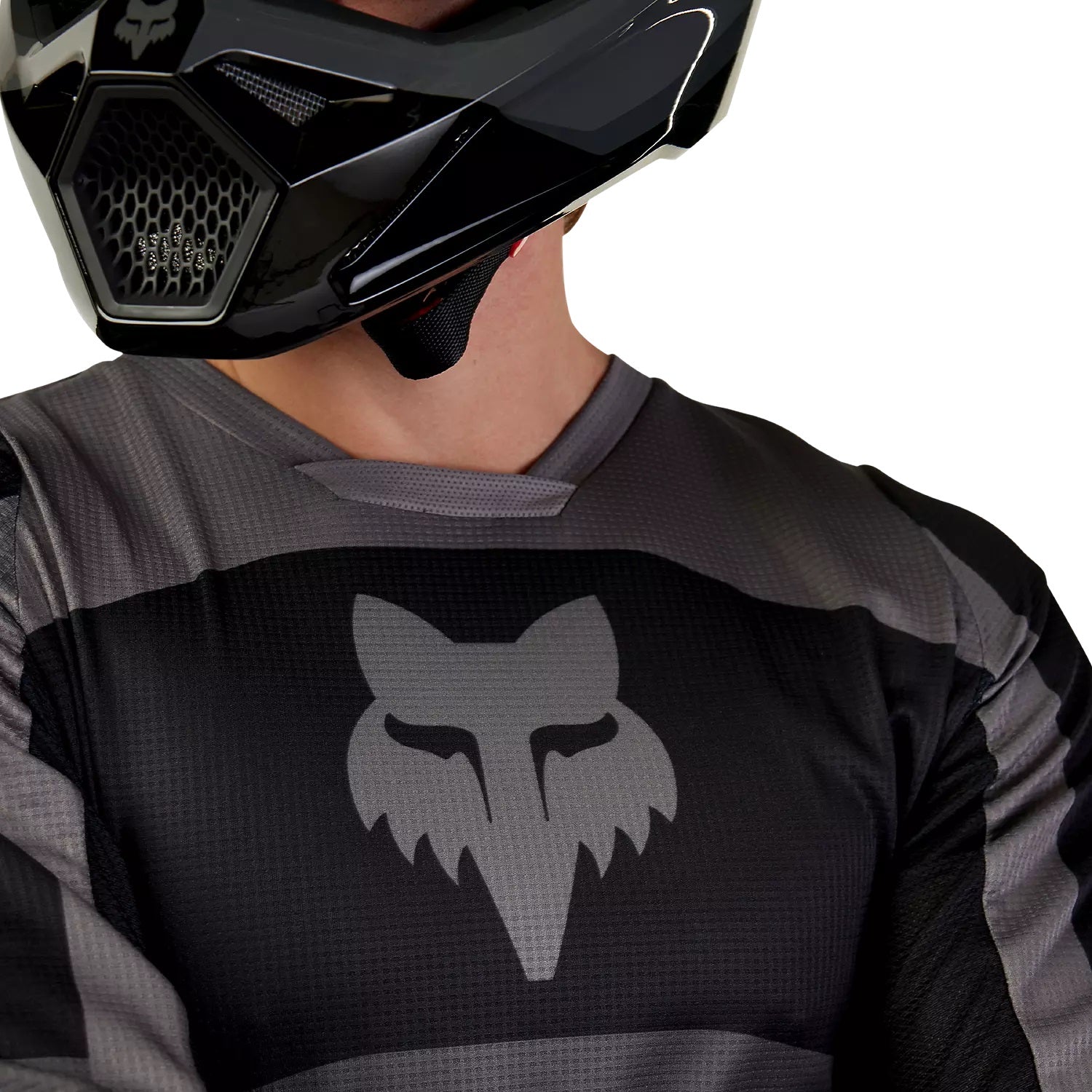 Jersey FOX Racing 180 NITRO Negra Gris