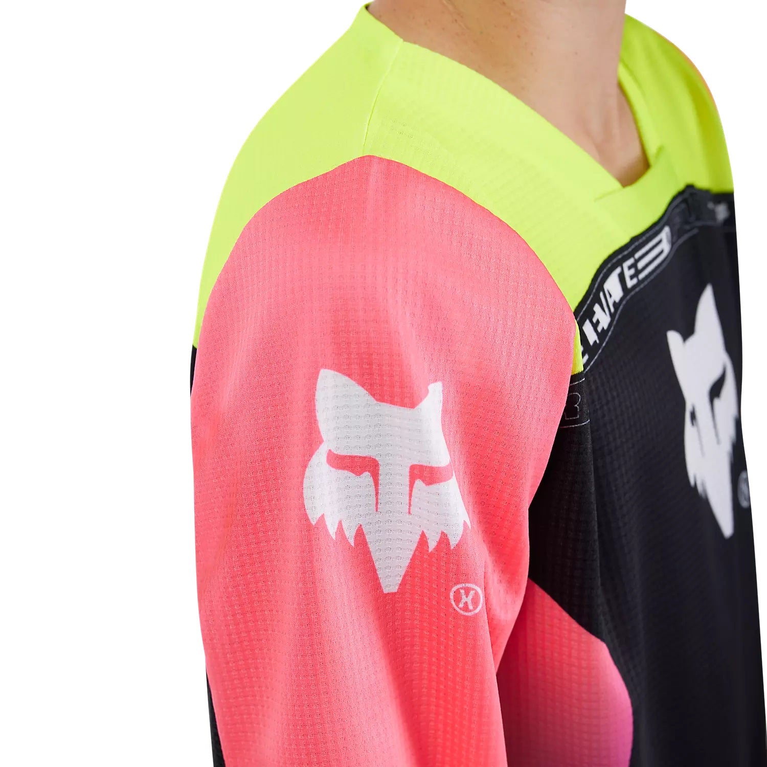 Jersey Niño FOX RACING 180 ELEVATED Negra Flúor