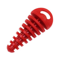 Tapón de Escape Moto Rojo
