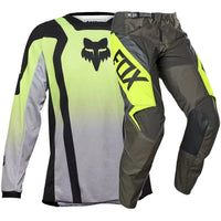 Traje Niño FOX RACING 180 REVN & LEAN Flúor