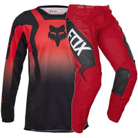 Traje Niño FOX RACING 180 REVN & LEAN Rojo
