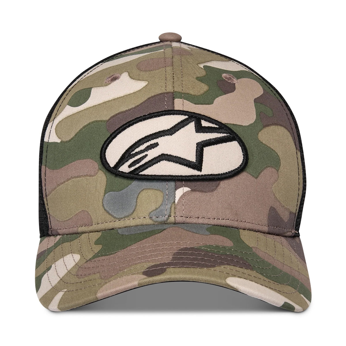 Jockey ALPINESTARS Oblique Camo Trucker Verde Camo