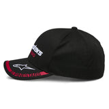Jockey ALPINESTARS INDENT Negro Rojo