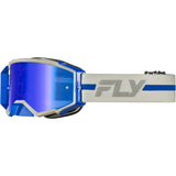 Antiparra FLY RACING ZONE PRO Espejada Azul