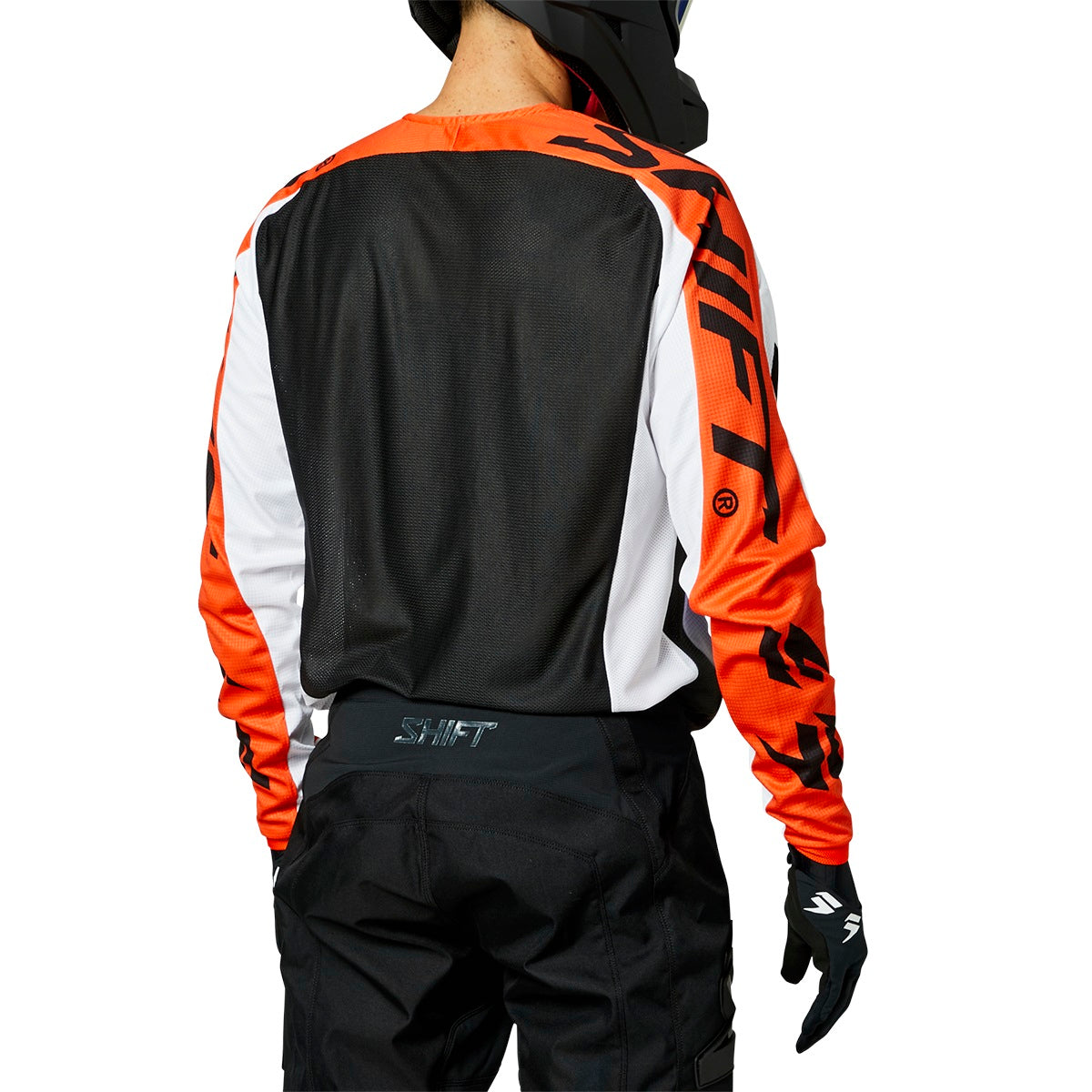 Jersey SHIFT Whit3 Label Fade Naranja