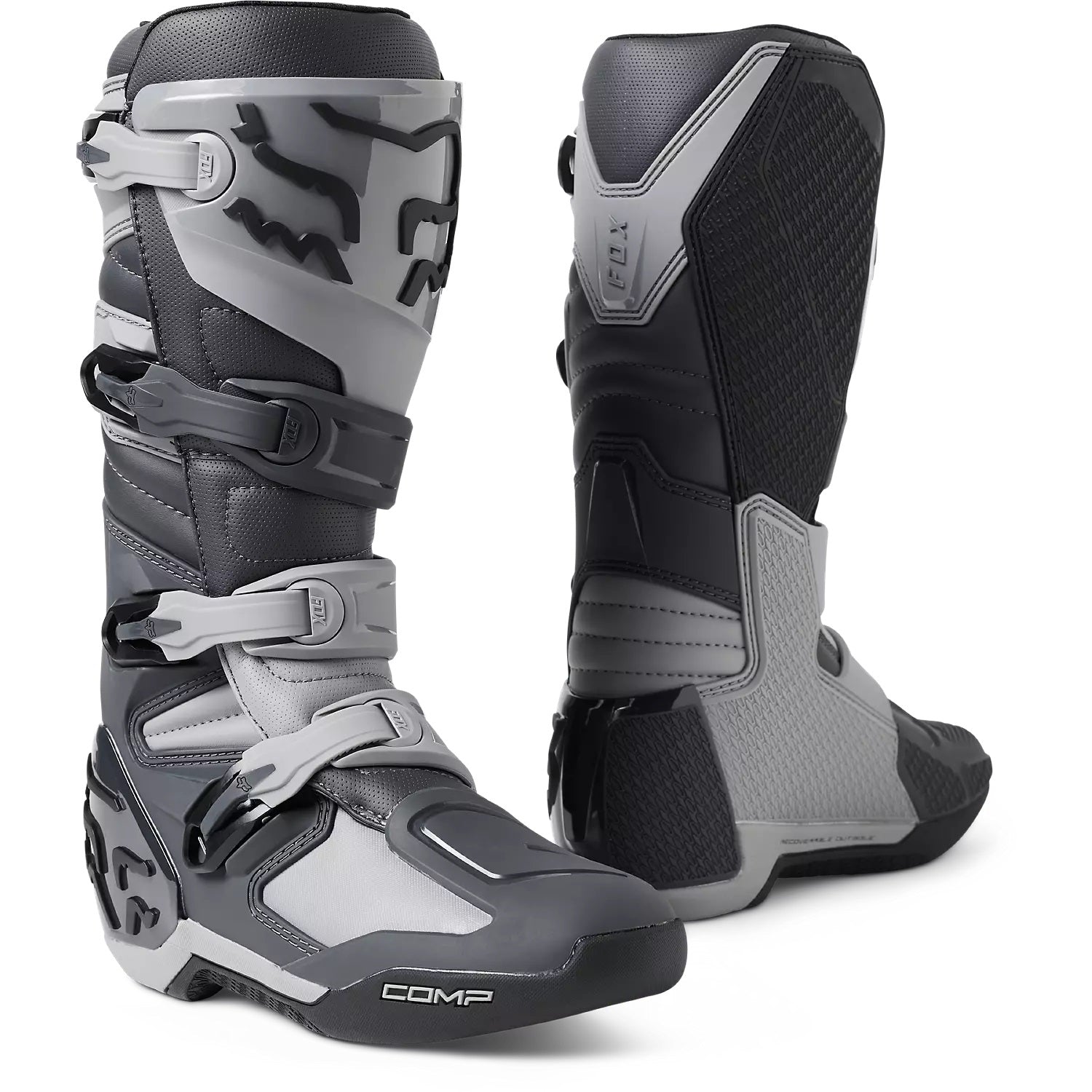 Botas FOX RACING COMP 2025 Gris Negra