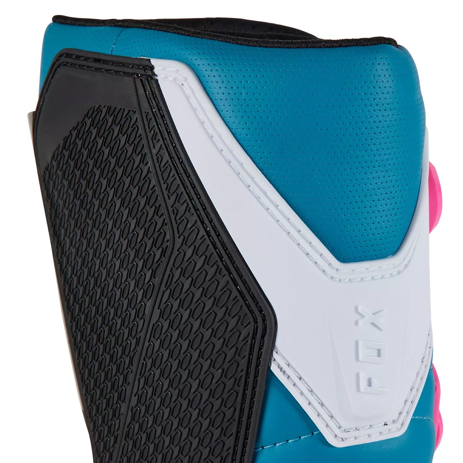 Botas FOX RACING COMP 2025 Mujer Celeste Rosada