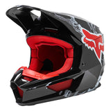 Casco FOX RACING V1 KARRERA Negro