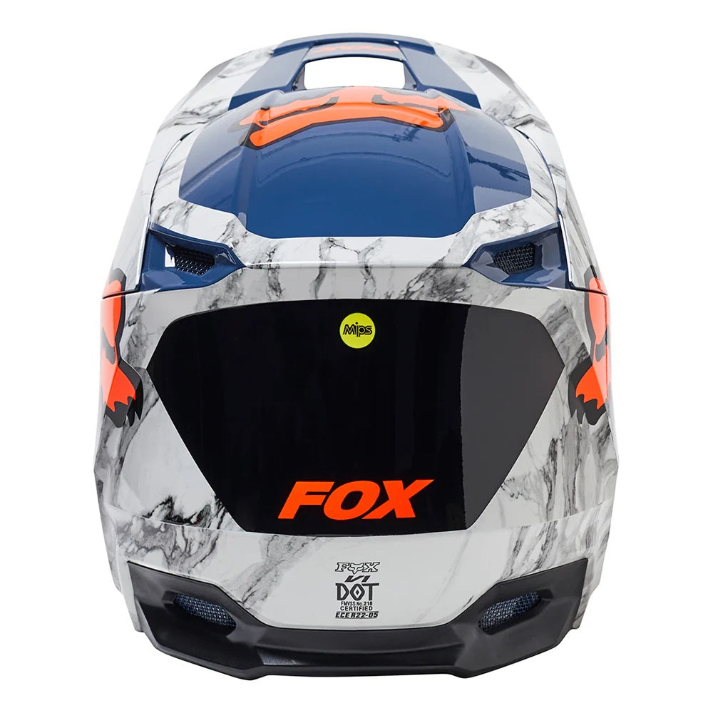 Fox Racing V1 Morphic Casco Da Cross MIPS – Omologato ECE 22.06 E DOT, Calotte Multiple Per Vestibilità Precisa, Sicurezza Avanzata
