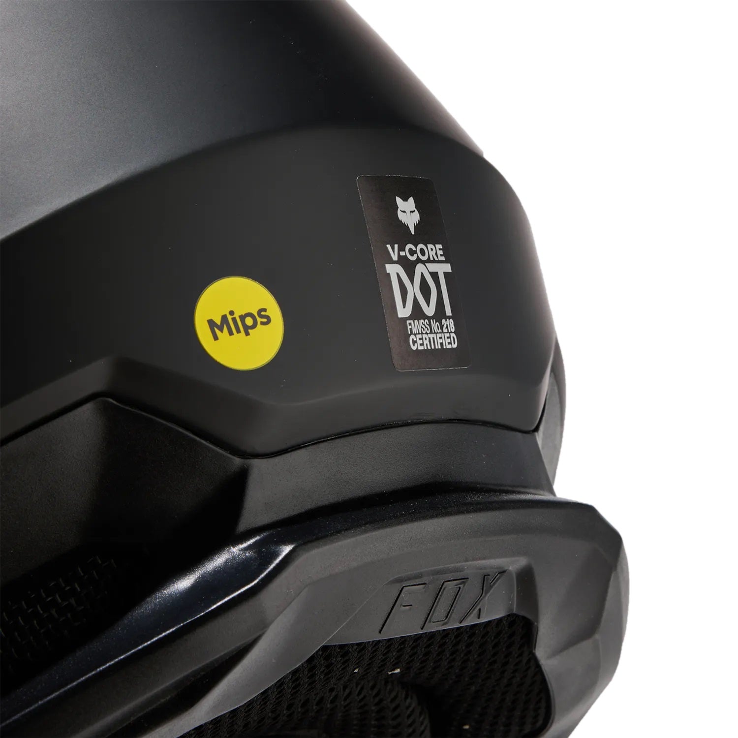 Casco FOX RACING V Core Negro Mate