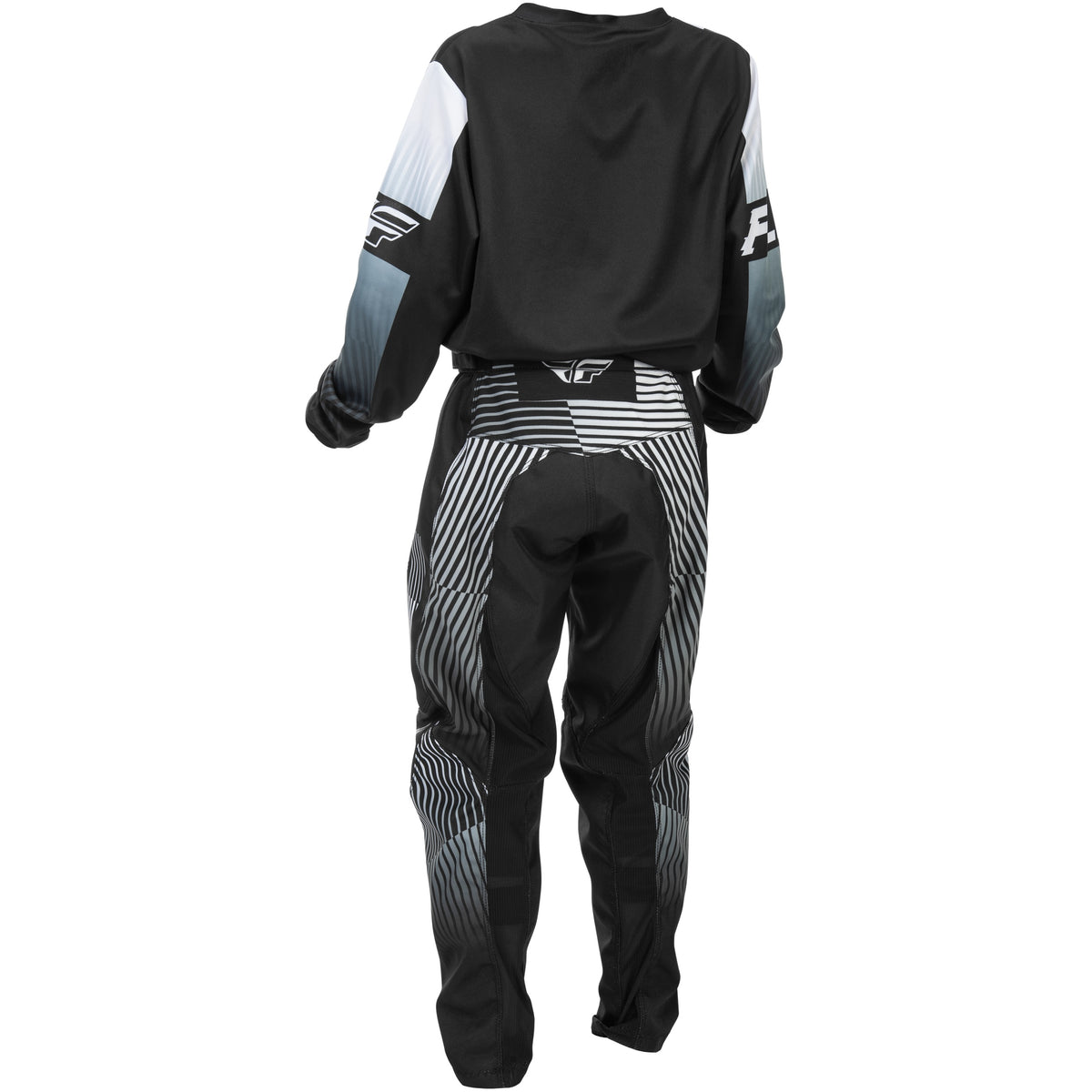 Traje Niño FLY RACING F-16 Blanco Negro
