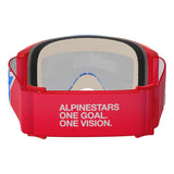 Antiparra ALPINESTARS Vision 5 CORP Espejada Roja Azul