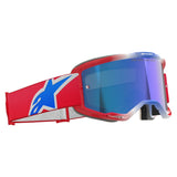 Antiparra ALPINESTARS Vision 5 CORP Espejada Roja Azul