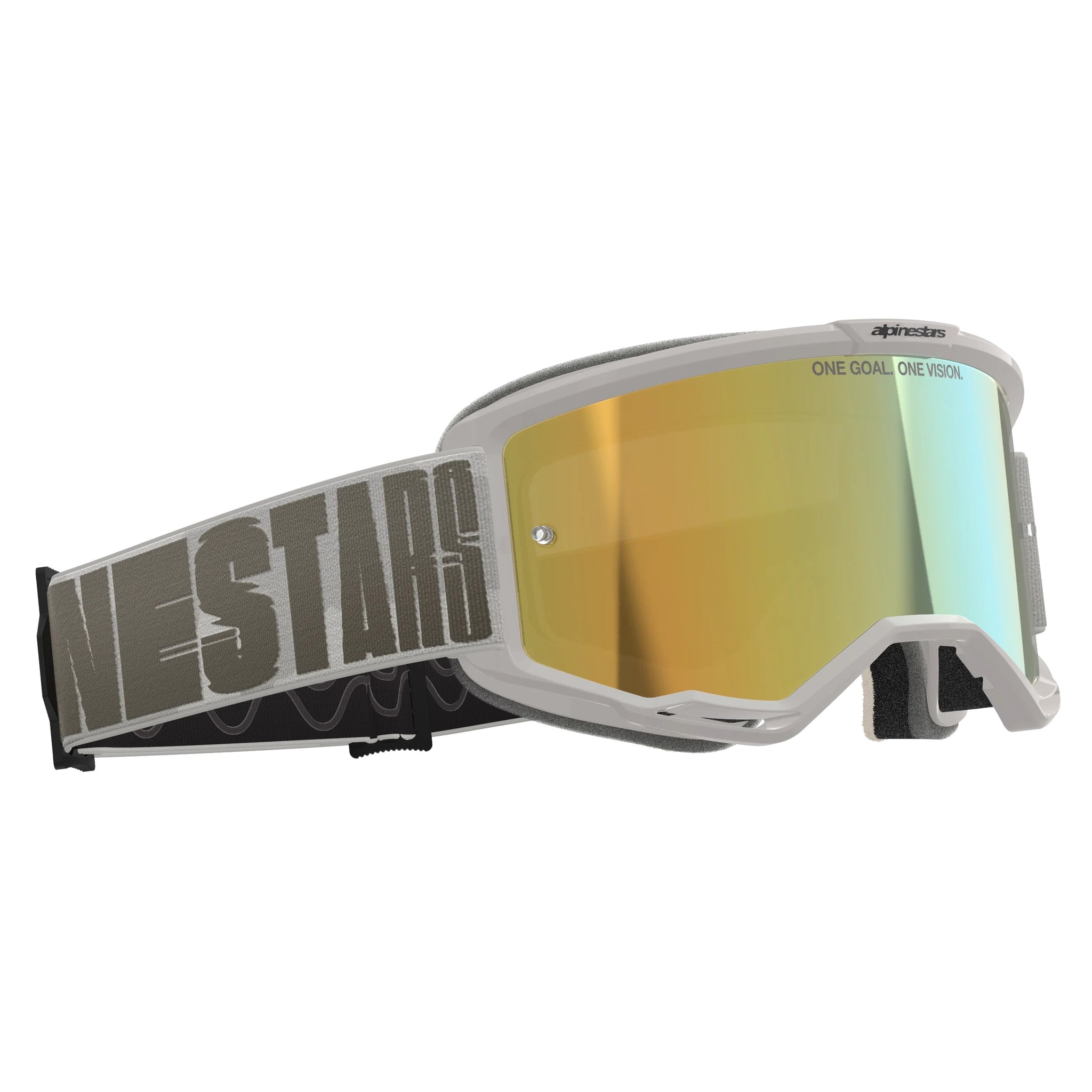 Antiparra ALPINESTARS Vision 5 HOLLOW Espejada Dorada