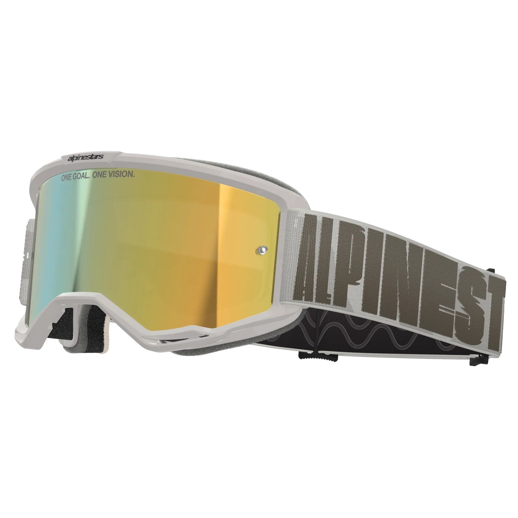Antiparra ALPINESTARS Vision 5 HOLLOW Espejada Dorada