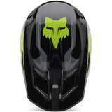 Casco FOX RACING V1 Lean Amarillo Flúor