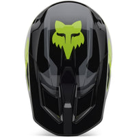 Casco FOX RACING V1 Lean Amarillo Flúor
