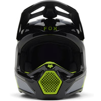 Casco FOX RACING V1 Lean Amarillo Flúor