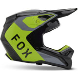 Casco FOX RACING V1 Lean Amarillo Flúor