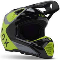 Casco FOX RACING V1 Lean Amarillo Flúor