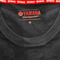 Polera YAMAHA RACING Ribbon Manga Corta Negra