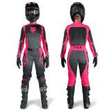 Traje Mujer FOX RACING 180 SHIELD Negro Rosado
