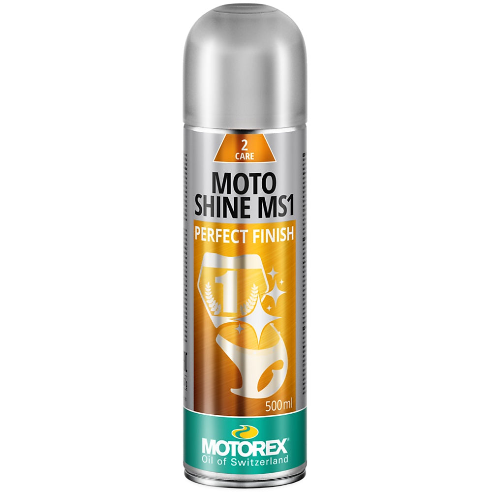 Silicona Abrillantador MOTOREX MOTO SHINE MS1 Perfect Finish 500 ml.