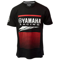 Polera YAMAHA RACING Manga Corta Negra
