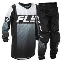 Traje Niño FLY RACING F-16 Blanco Negro