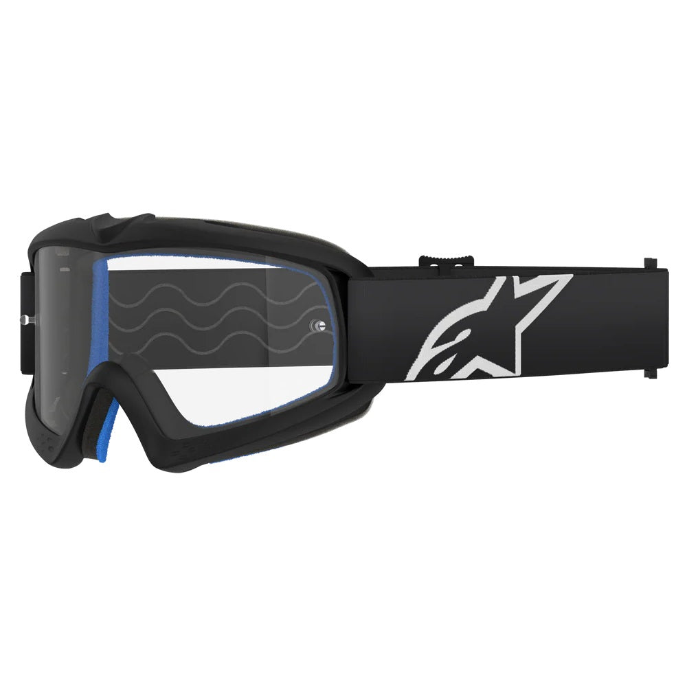Antiparra Niño ALPINESTARS Vision Corp Negra - Mica Transparente