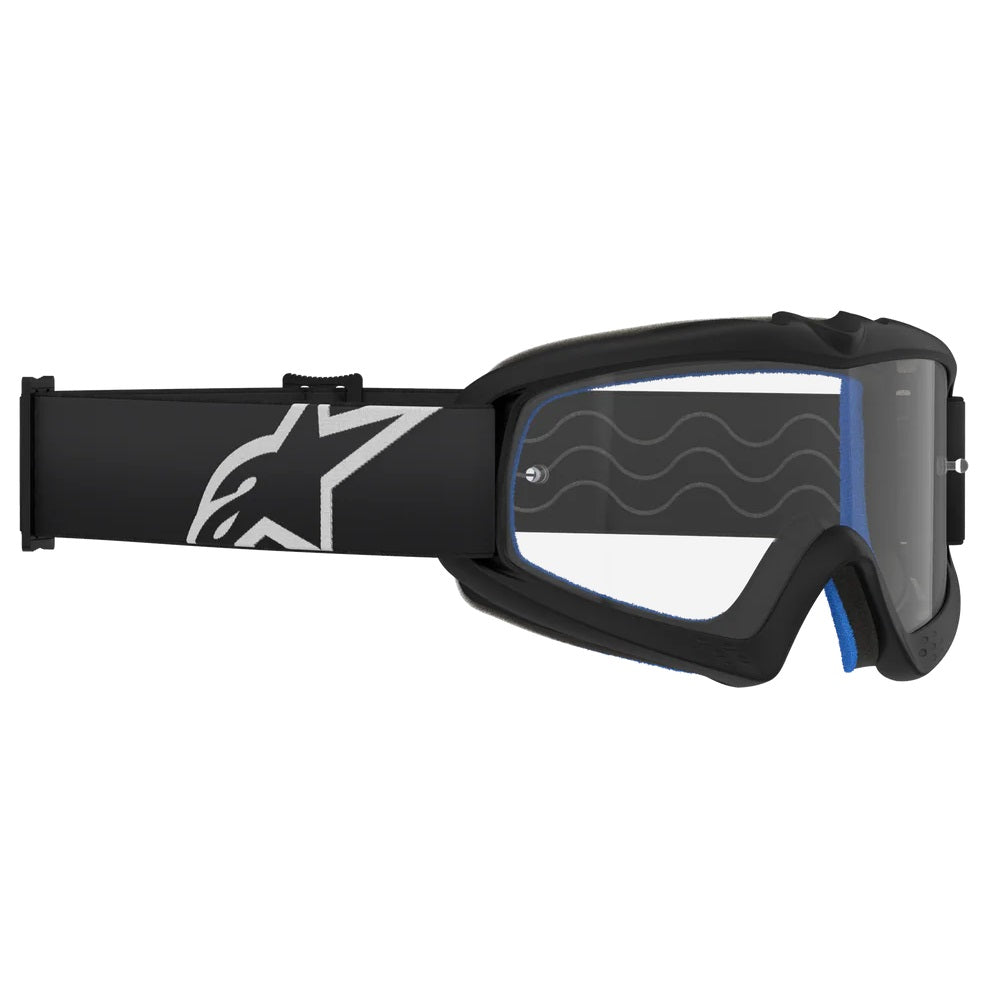 Antiparra Niño ALPINESTARS Vision Corp Negra - Mica Transparente