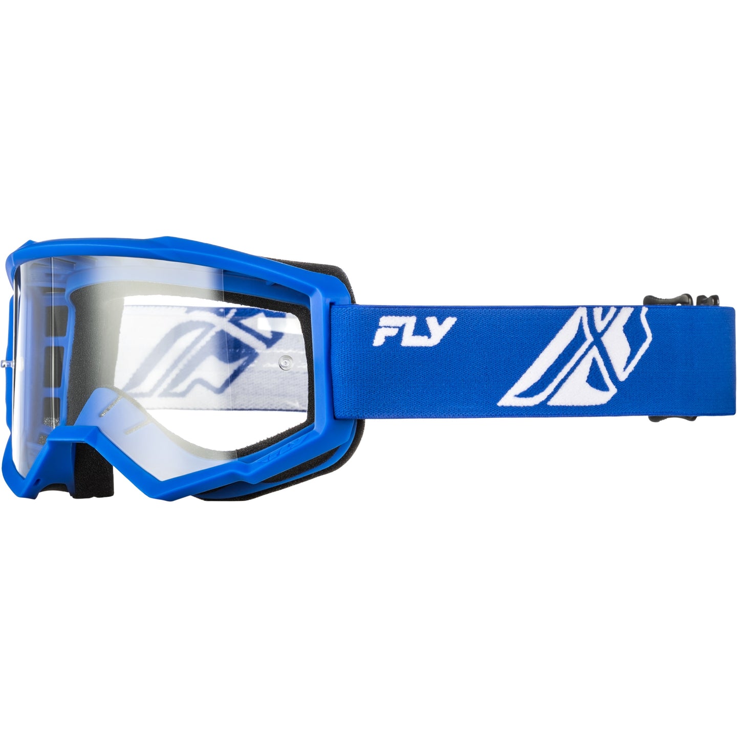 Antiparra FLY RACING FOCUS Azul - Mica transparente