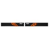 Antiparra FLY RACING FOCUS Naranja - Mica transparente