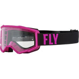 Antiparra FLY FOCUS Rosada - Mica transparente