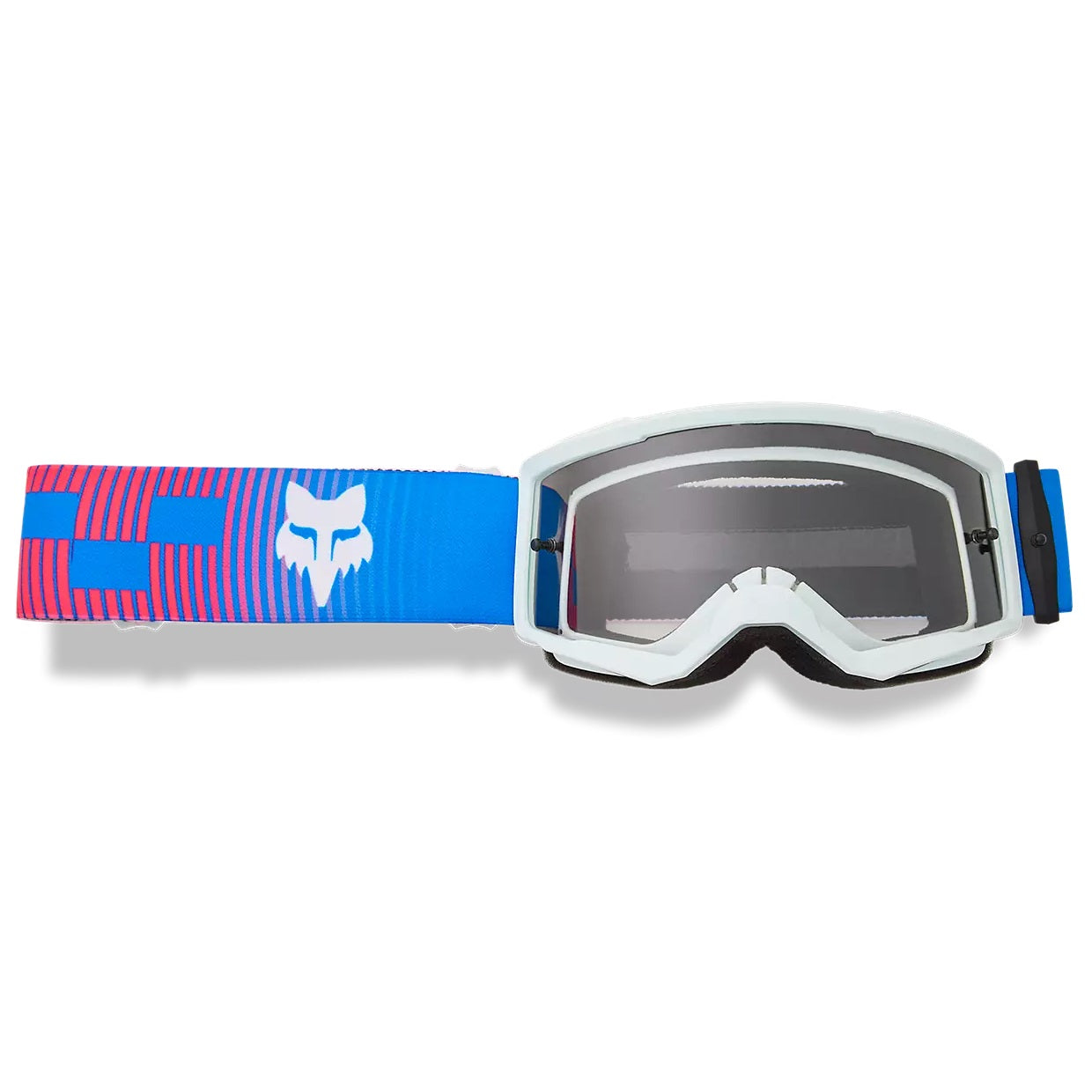 Antiparra Niña FOX RACING MAIN COLLECT Celeste Rosada - Mica Transparente