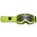 Antiparra Niño FOX RACING MAIN Amarilla Flúor - Mica Transparente