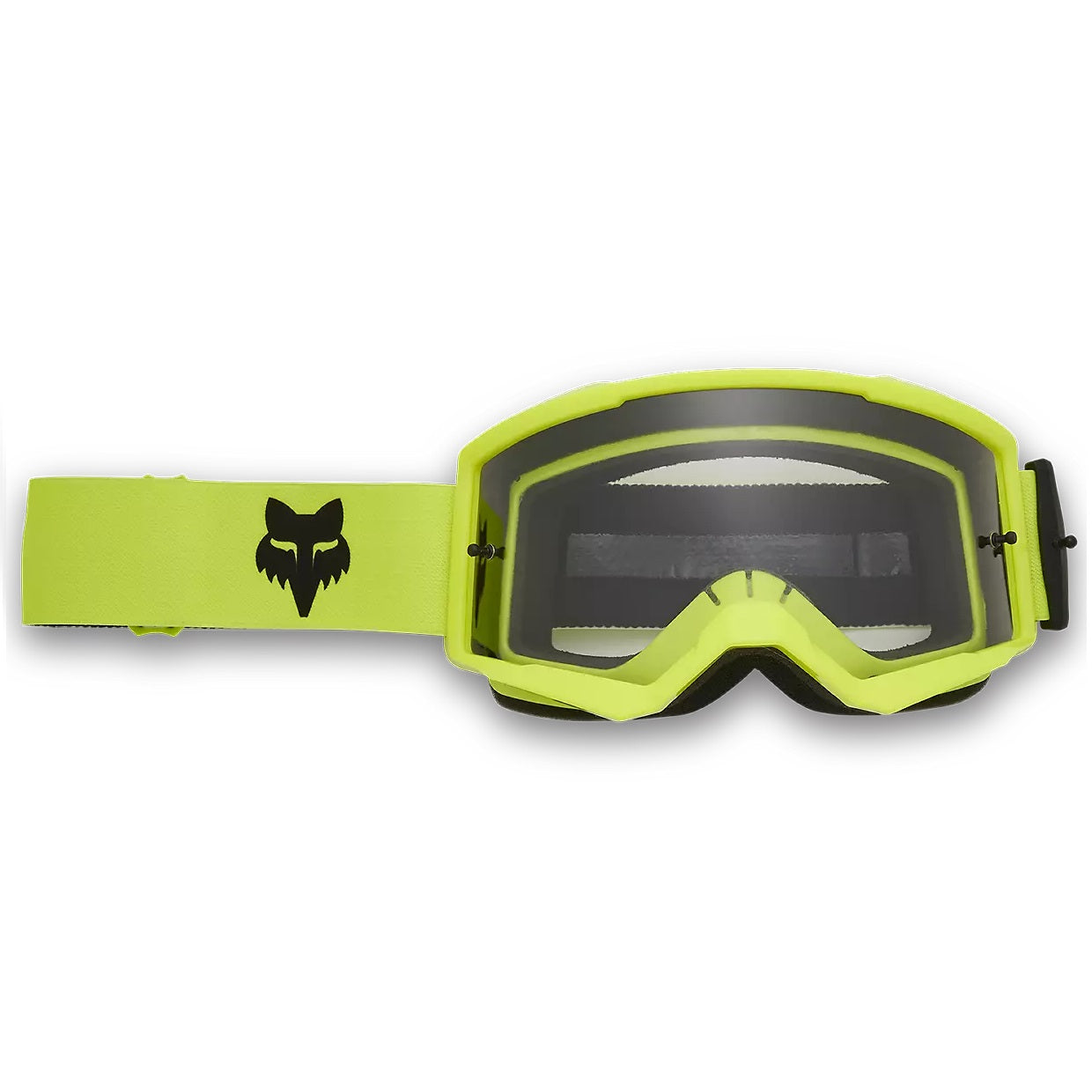 Antiparra FOX RACING MAIN CORE Amarilla Fluor - Mica Transparente