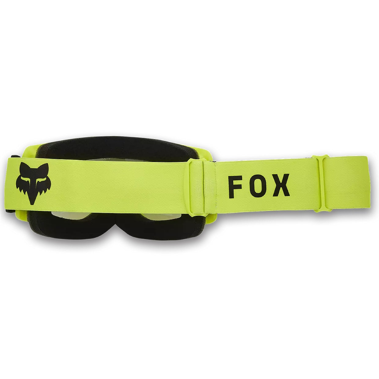 Antiparra FOX RACING MAIN CORE Amarilla Fluor - Mica Transparente