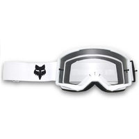 Antiparra FOX RACING MAIN CORE Blanca - Mica Transparente